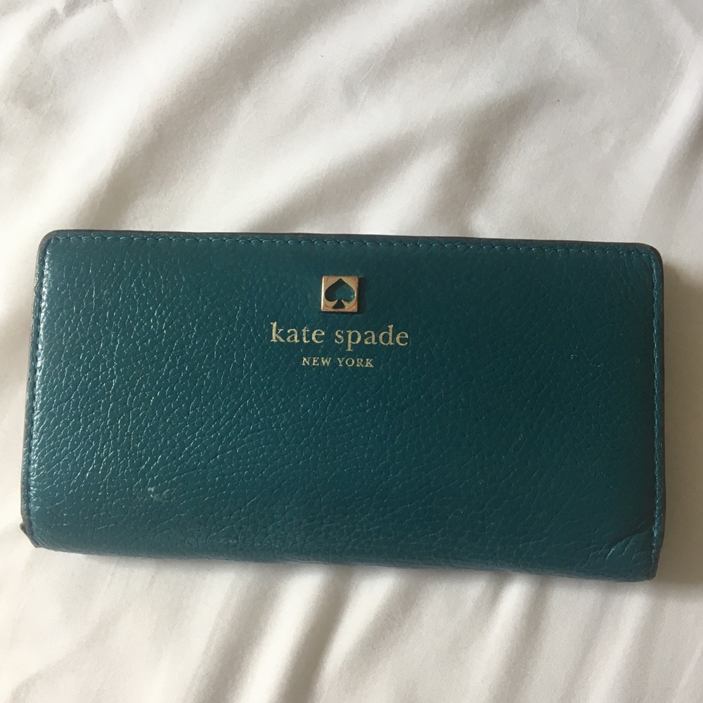 Teal Kate Spade Wallet/Pocketbook